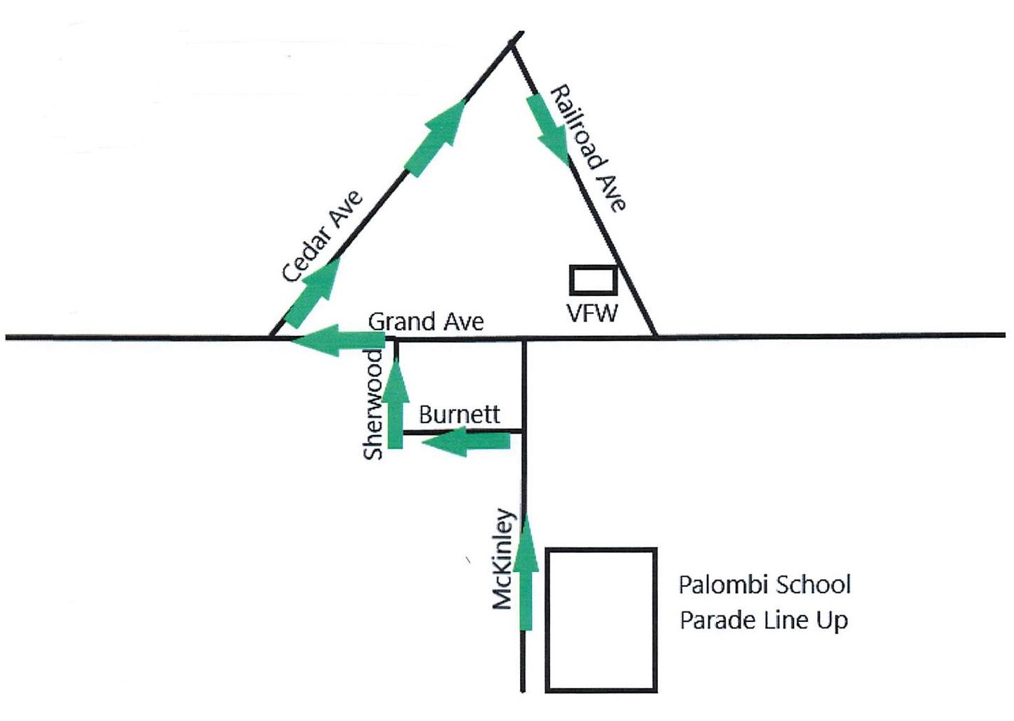 Parade Map
